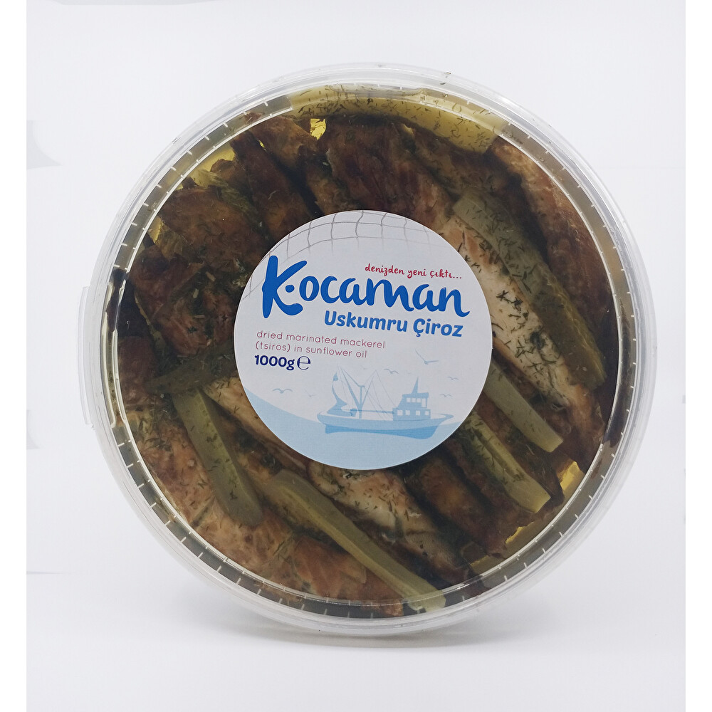 Kocaman Uskumru Çiroz Marine 1000 g Deniz Ürünü Fiyatı