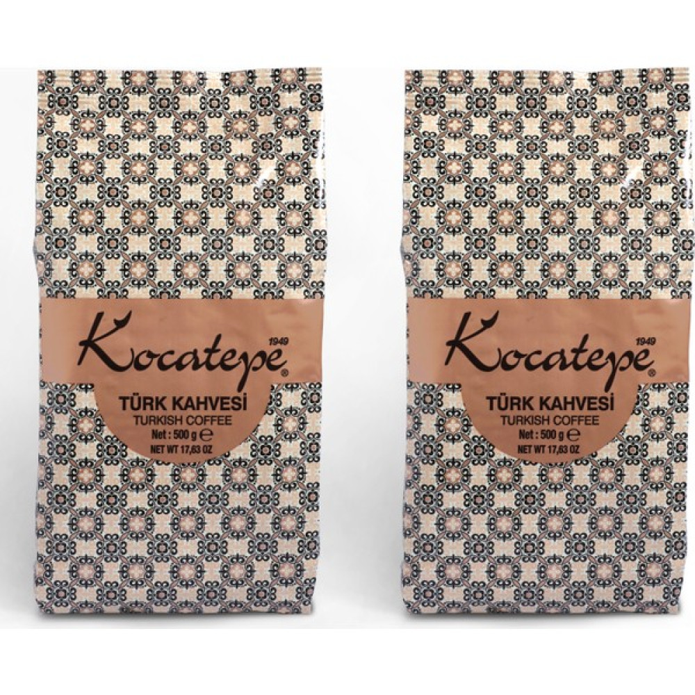 Kocatepe Kahve Kocatepe Türk Kahvesi 500G. Folyo 2'li Paket - 1 kg Kahve Fiyatı