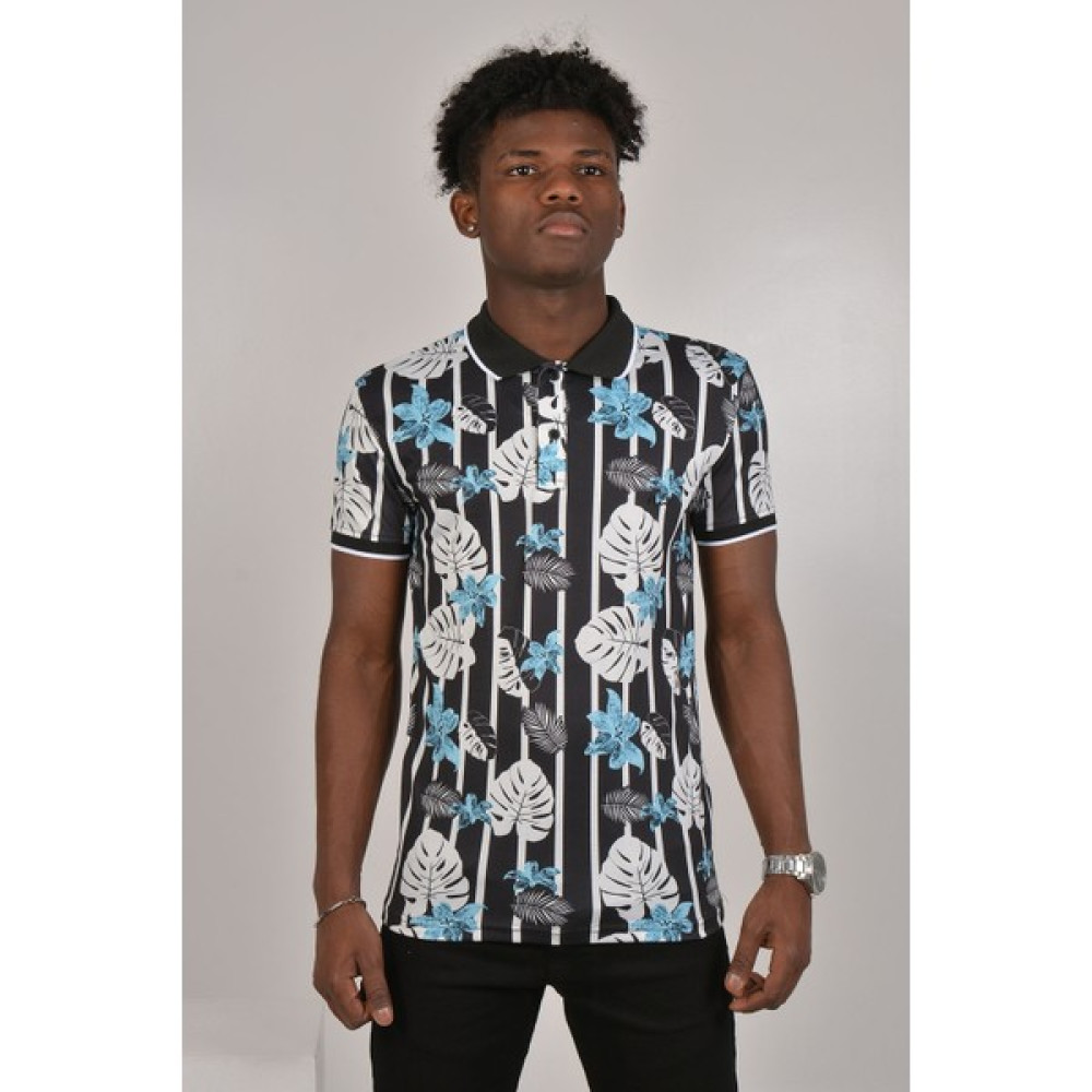 Koçmen Erkek Polo Yaka T-Shirt K0653 - Mavi Erkek T-shirt Fiyatı
