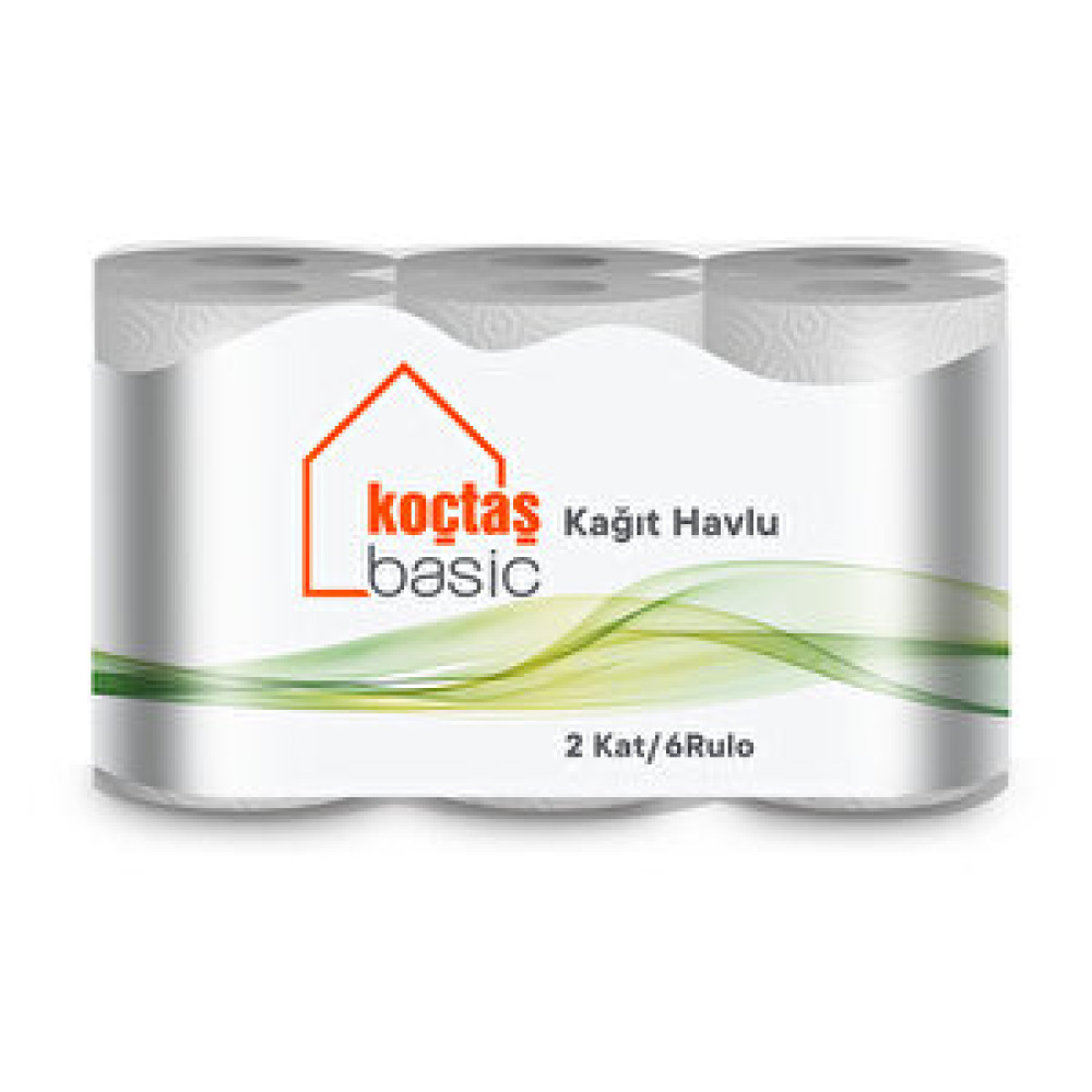 Koçtaş Basic 6'lı Kağıt Havlu Temizlik Malzemeleri Fiyatı