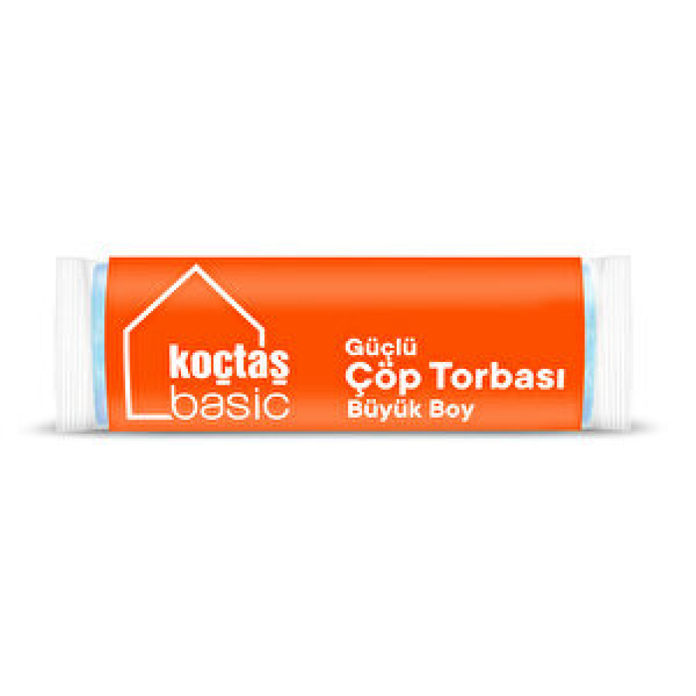 Koçtaş Basic Güçlü Çöp Torbası Büyük Boy Çöp Poşetleri Fiyatı