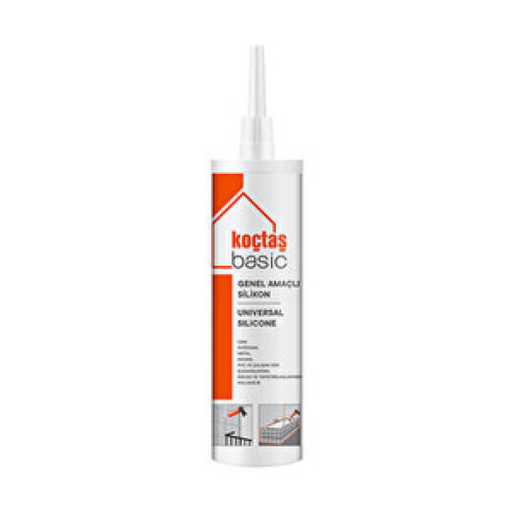 Koçtaş Basic Silikon 280 gr Beyaz Silikon Fiyatı