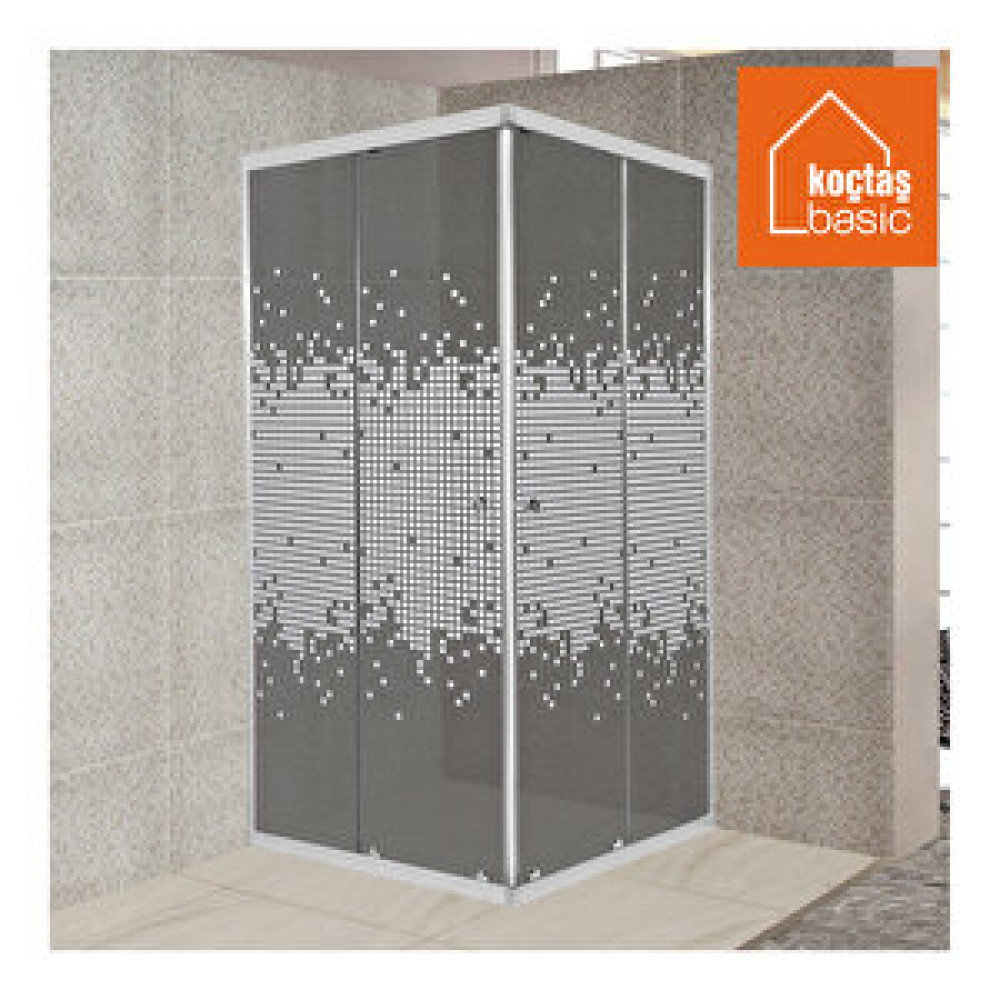 Koçtaş Basic Spiga 100 Cm Kare Kabin Duşakabin Fiyatı
