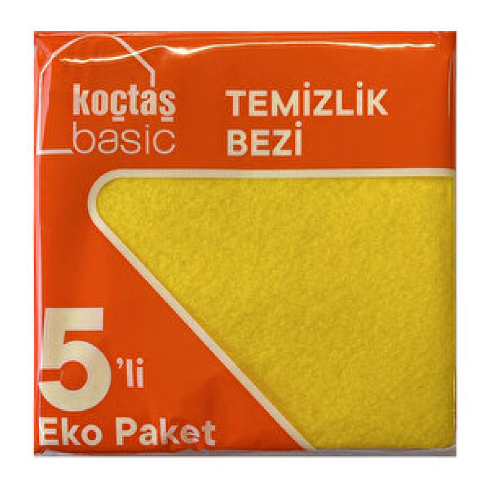 Koçtaş Basic Temizlik Bezi 5'li Temizlik Malzemeleri Fiyatı