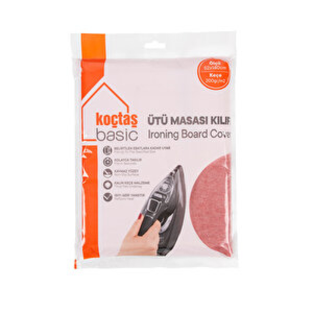 Koçtaş Basic Ütü Masa Bezi Keçeli 140x52 cm Ütü Masaları ve Aksesuarları Fiyatı