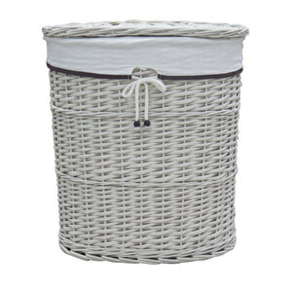 Koçtaş Plus Bağcıklı Ekru Oval Çamaşır Sepeti Large 51x3 Çamaşır Sepeti Fiyatı