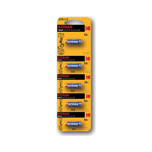 Kodak 27A Ultra Alkaline Kumanda Pili 5'li 12 Volt CR2032 Düğme Pil Tipi Yüksek Performans Normal & Şarj Edilebilir Piller Fiyatı