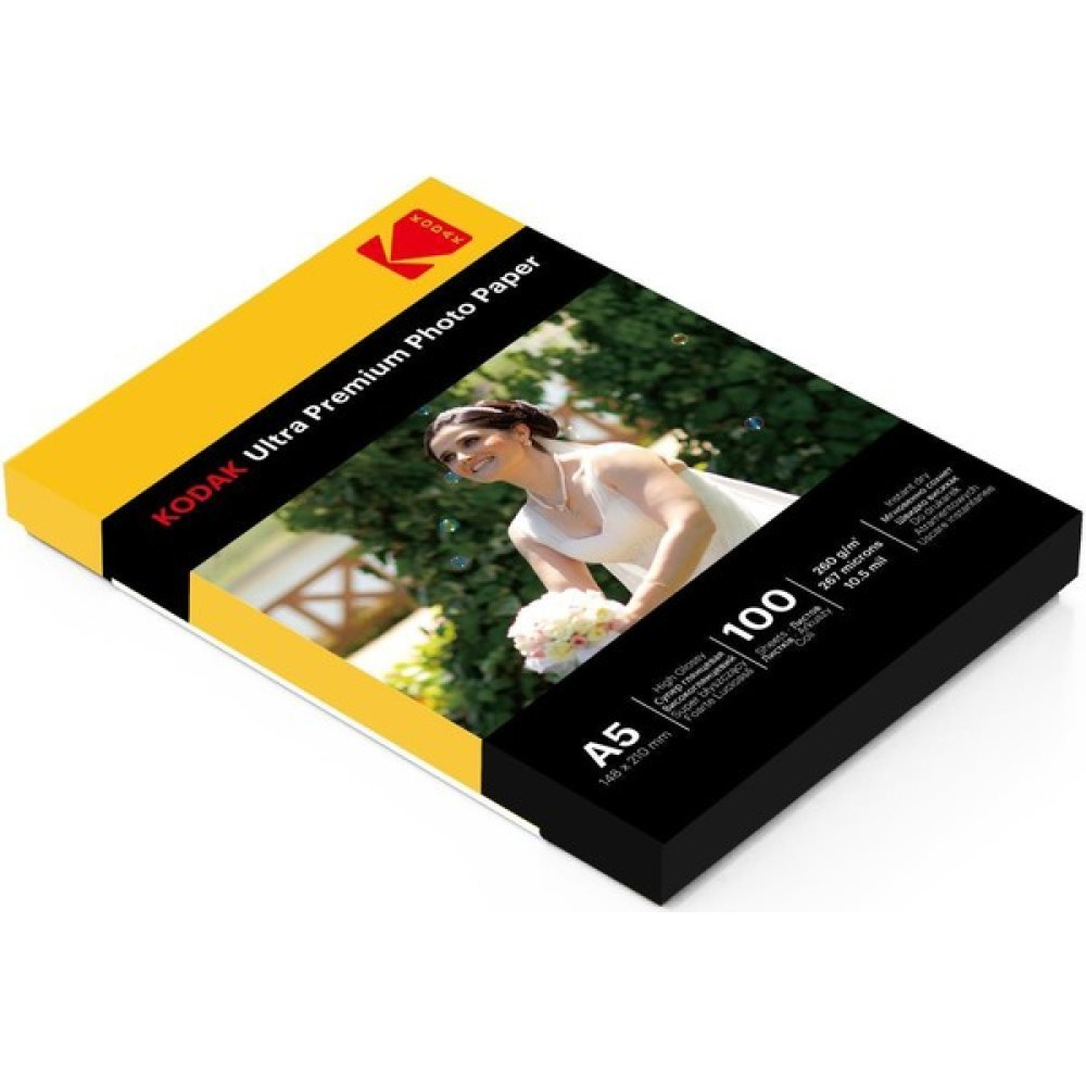 Kodak Inkjet Fotoğraf Kağıdı A5 Parlak 260 gr 15 x 21 cm Fotoğraf Kağıtları & Asetatlar Fiyatı