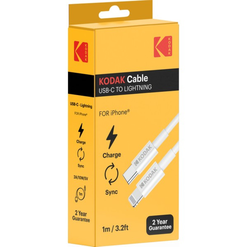 Kodak iPhone Için Type C - Lightning Kablo - 1.0 Metre Cep Telefonu Kablosu Fiyatı