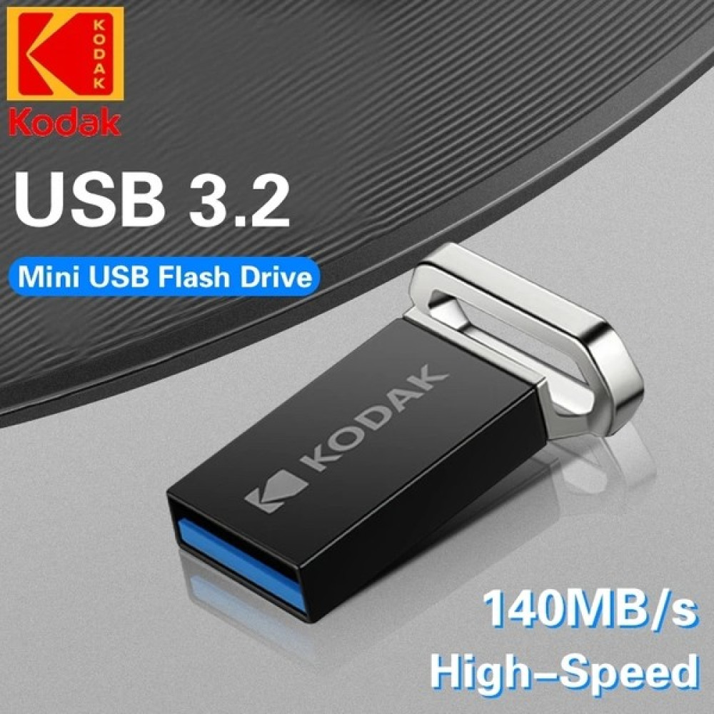 Kodak K133 Yeni Süper Hızlı 3.2 140Mbs Gen1 Usb Flash Bellek 128GB. Orjinal Mini USB Flash Bellek Ultra Hızlı Flash Bellekler Fiyatı