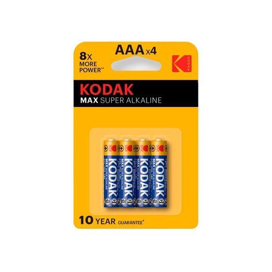 Kodak K3A-4 4 Adet Max Alkaline Aaa İnce Kalem Pil Normal & Şarj Edilebilir Piller Fiyatı