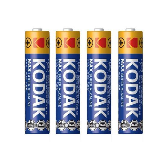 Kodak K3A-4 4 Adet Max Alkaline Aaa İnce Kalem Pil