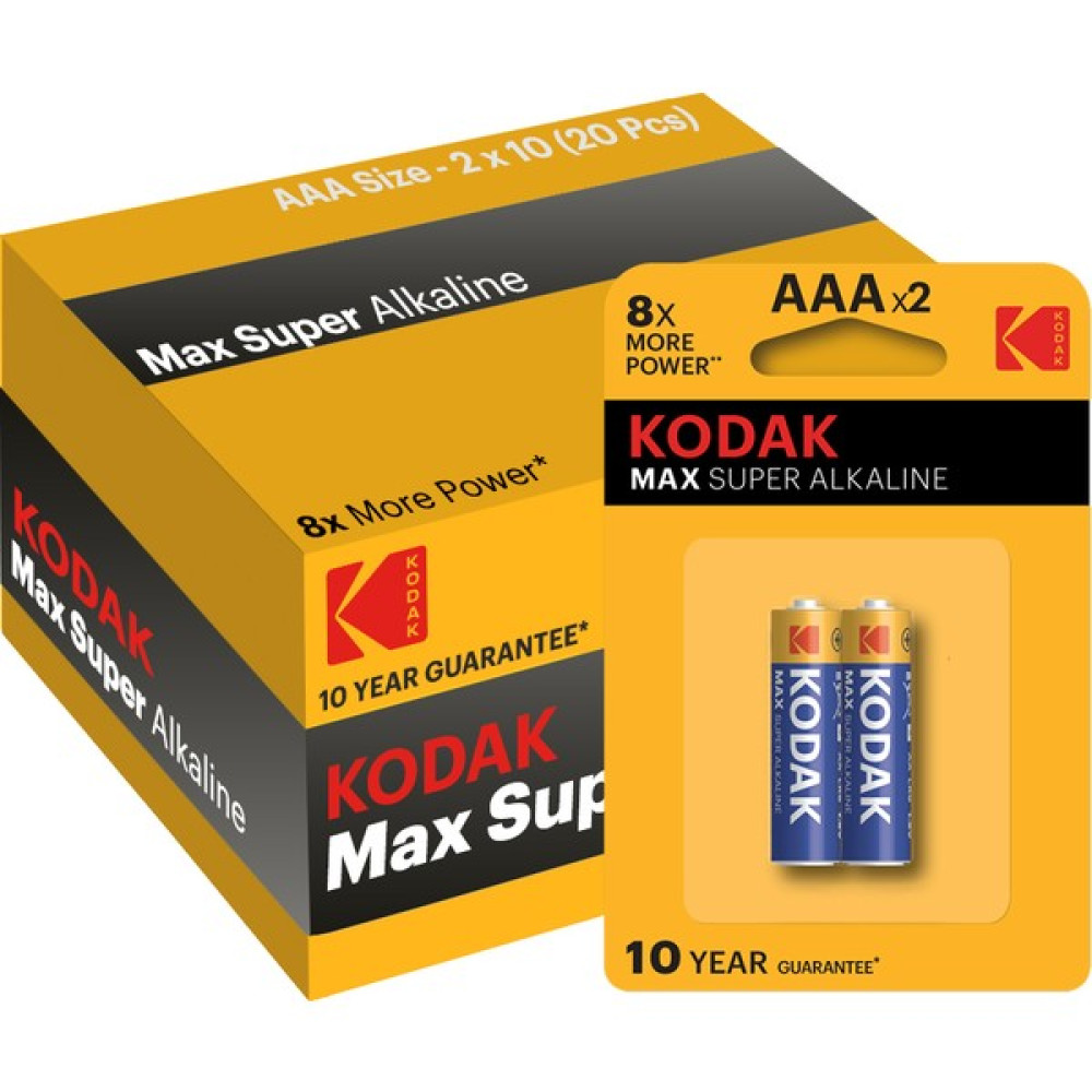 Kodak Max 20 Adet Alkalin İnce Pil Oto Boyaları Fiyatı