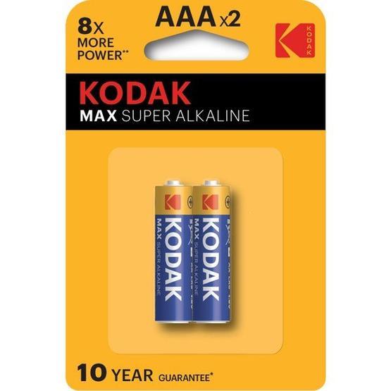 Kodak Max Alkalin Blister 2'li İnce Pil