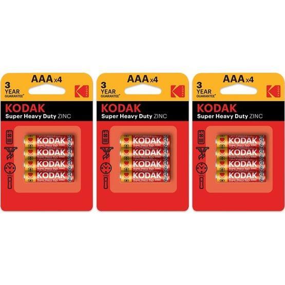 Kodak Max Super 3x4 Adet Ince Pil