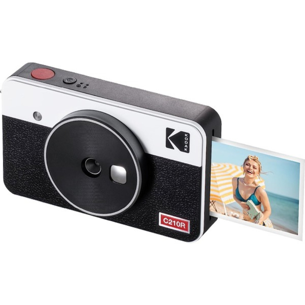 Kodak Mini Shot 2 Retro 4pass 2'si 1 Arada Anında Kamera ve Fotoğraf Yazıcısı (5,3 x 8,6 Cm) + 8 Sayfa, Beyaz - Siyah Dijital Fotoğraf Makineleri Fiyatı