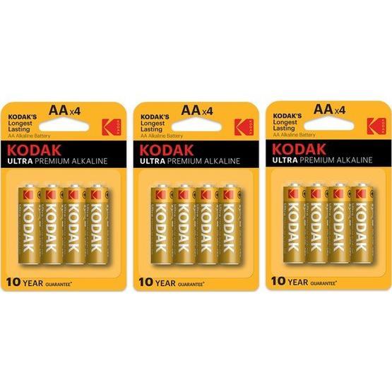 Kodak Ultra Premium 3x4 Alkalin Ince Pil Normal & Şarj Edilebilir Piller Fiyatı