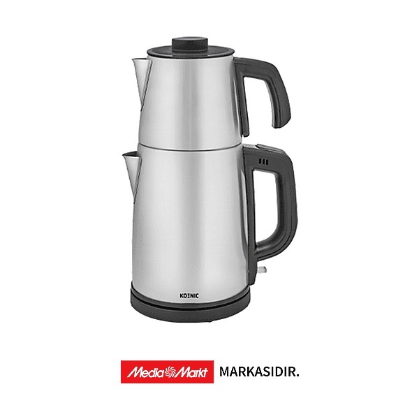 Koenic Koenıc Ktm 221726 M 2000 W Paslanmaz Çelik 1.7 L Çay Makinesi Inox - Gri Çay Makineleri Fiyatı
