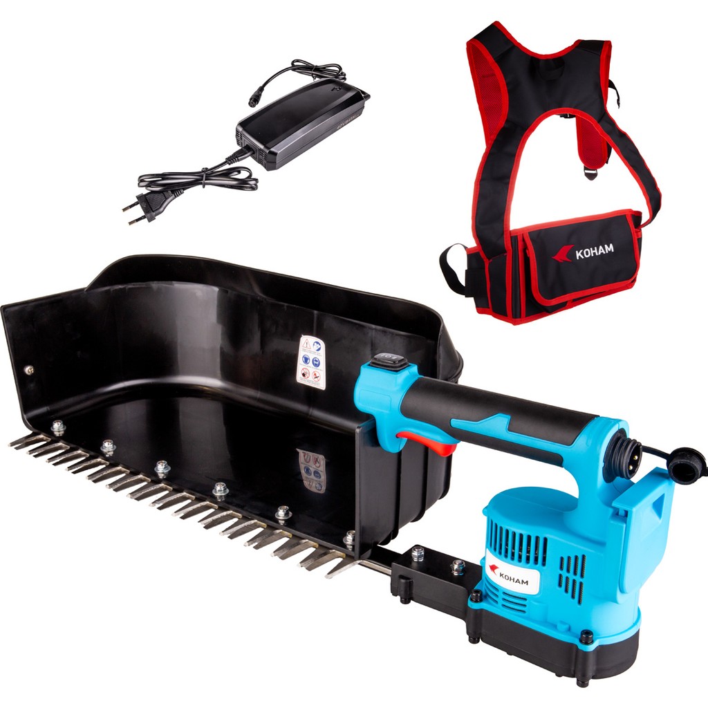 Koham KH-TP35 Akülü Çay Toplama Makinesi 250 W Motor Gücü 35 cm Bıçak Uzunluğu Diğer Fiyatı