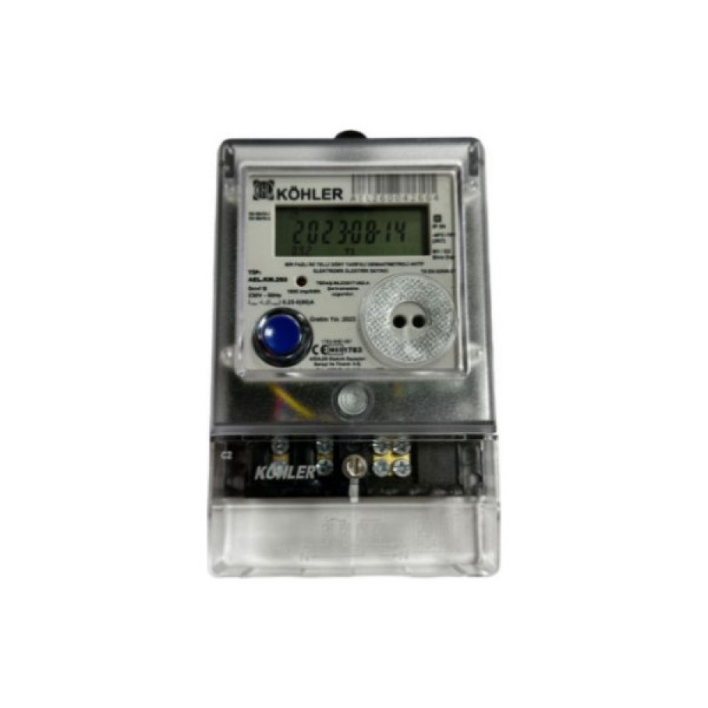 Köhler Monofaze Elektronik Elektriksayacı - 80 A Yedek Parça - Elektrikli El Aletleri Fiyatı
