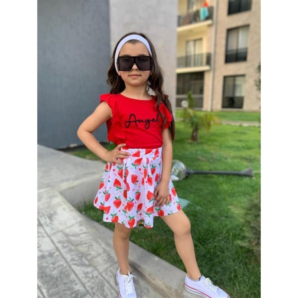 Kokoş Bebek Angel Etek Bluz Kokoş Takım Kız Çocuk Giyim Takımı Fiyatı