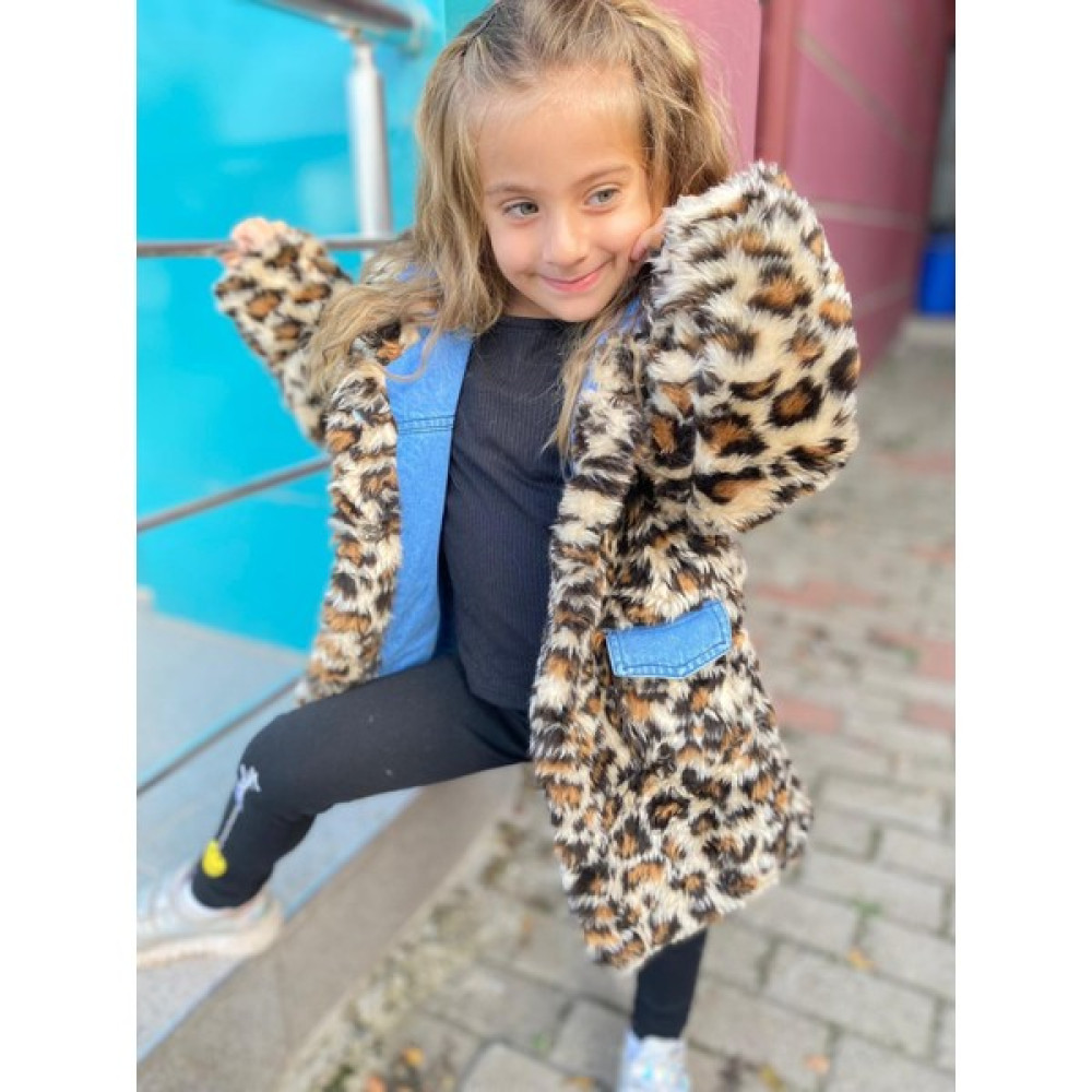 Kokoş Bebek Leo & Kot Efsanevi Kokoş Mont Kız Çocuk Mont Fiyatı