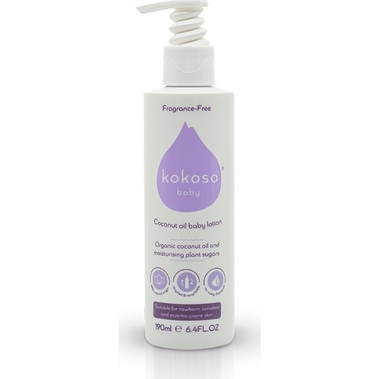Kokoso Baby Kokusuz Bebek Losyonu 190 ml Bitkisel Formül ile Hassas Ciltler İçin Nemlendirici Diğer Fiyatı