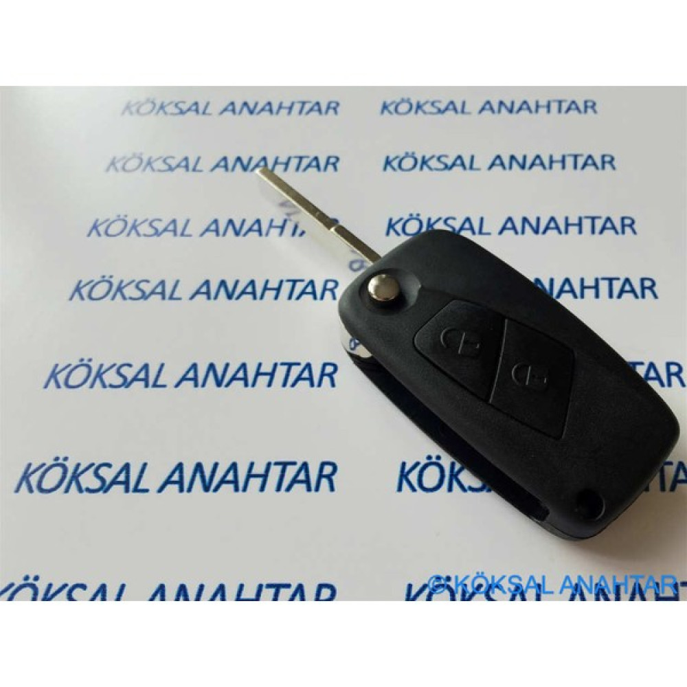 Köksal Anahtar Fiat Fiorino Linea Punto Ducato 2 Tuşlu Kumanda Kabı Anahtarlık Fiyatı