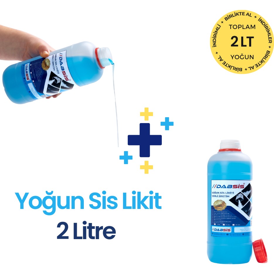 Kokusuz / Çok Yoğun Sis Makinesi Likiti / 2 Litre Diğer Fiyatı