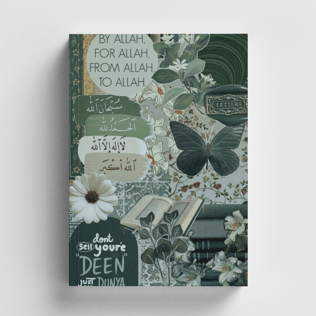 Kolaj Serisi 12 - Hayy'dan Hu'ya Islami Defter (Ayet-Hadisli) Defter & Kağıt Ürünleri Fiyatı
