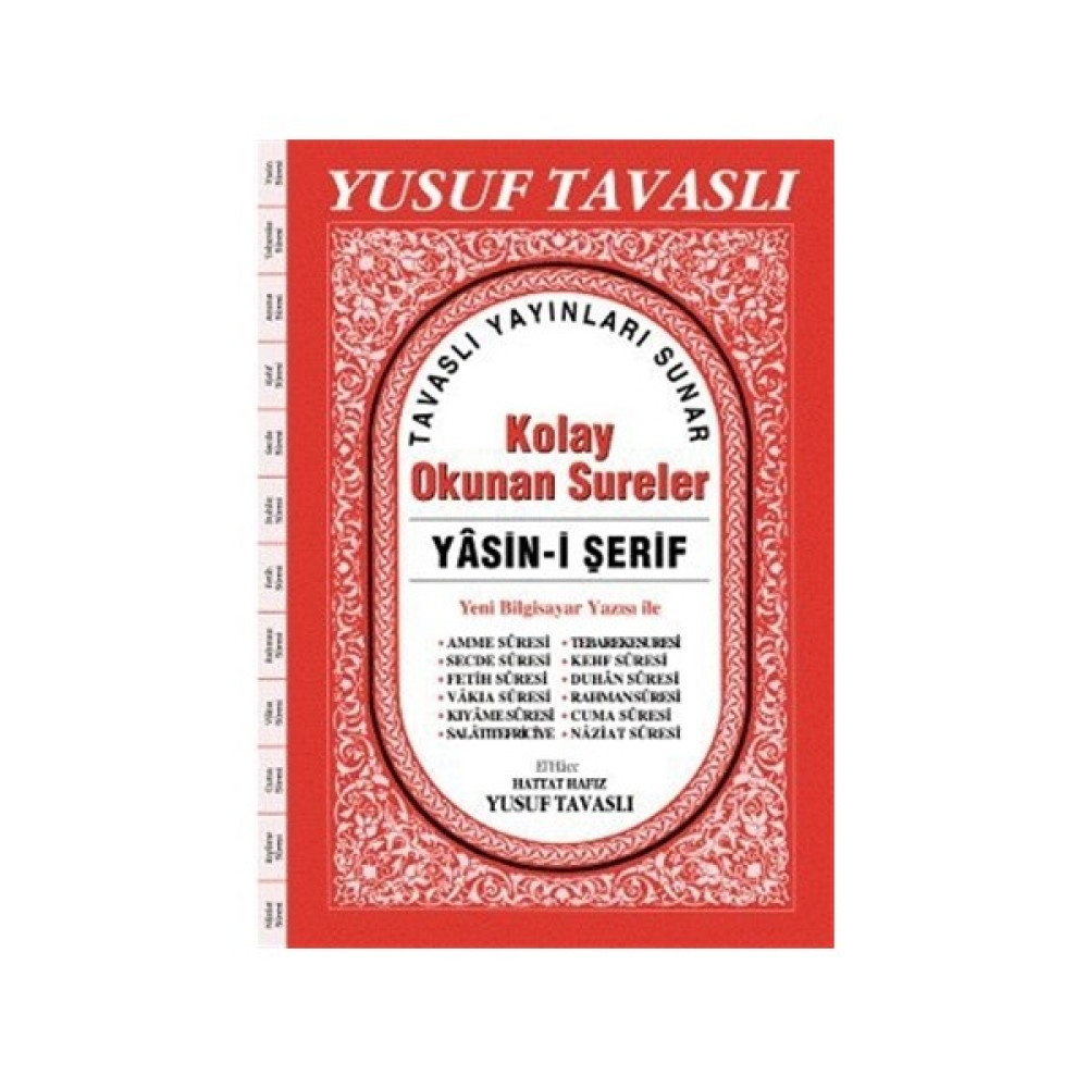 Kolay Okunan Sureler - Yasin-i Şerif (Dergi Boy) (D45) İnceleme Kitapları Fiyatı