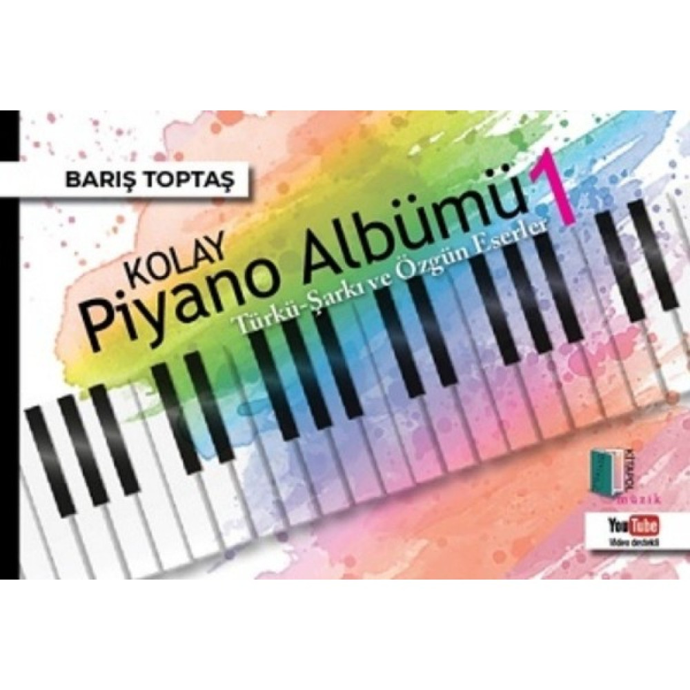 Kolay Piyano Albümü 1 - Barış Toptaş Müzik Fiyatı