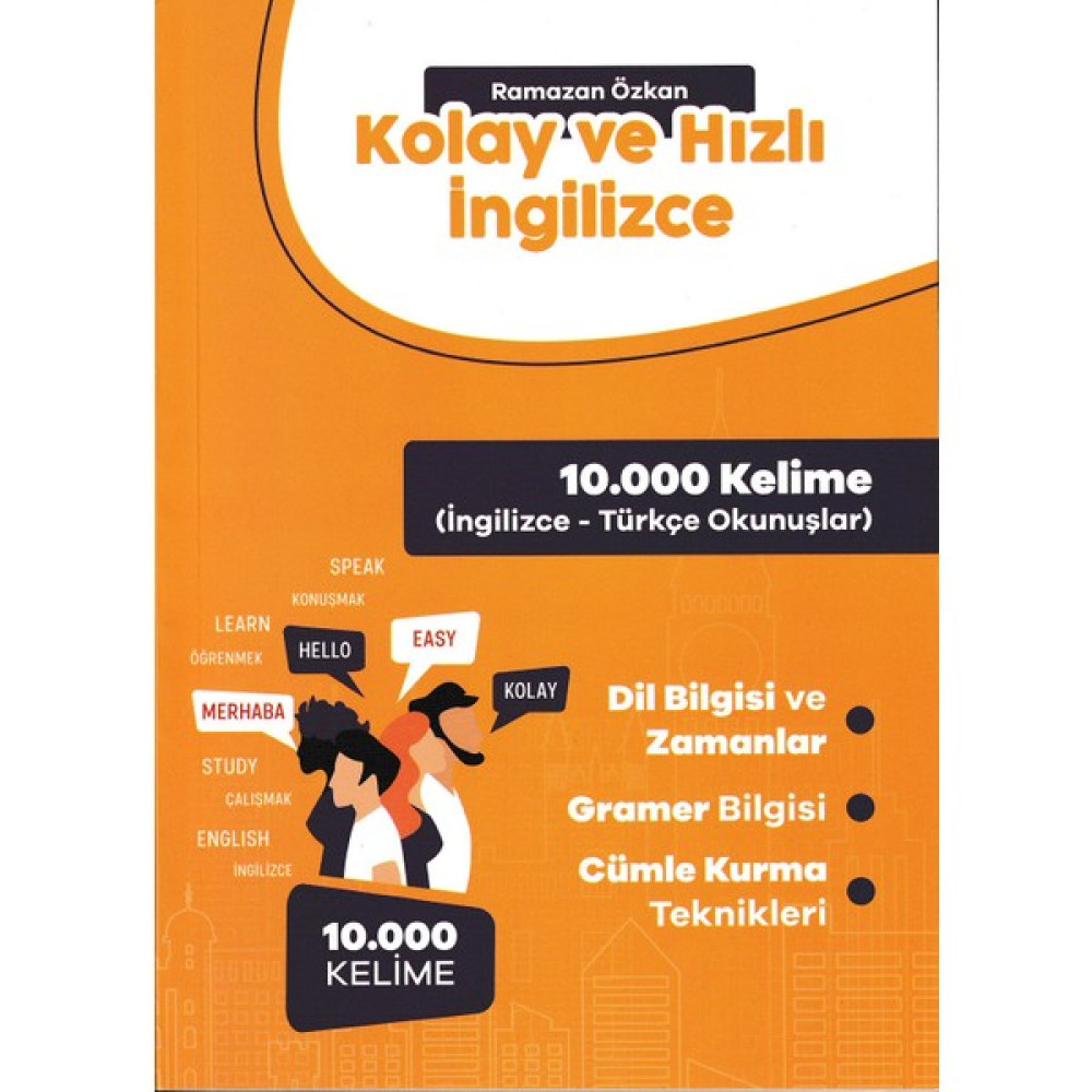Kolay ve Hızlı Ingilizce - 10.000 Kelime - Ramazan Özkan Yabancı Dil Öğretici Kitaplar ve Eğitim Setleri Fiyatı