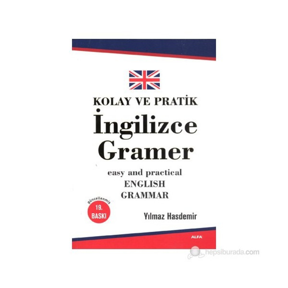 Kolay ve Pratik İngilizce Gramer - Yılmaz Hasdemir Yabancı Dil Öğretici Kitaplar ve Eğitim Setleri Fiyatı