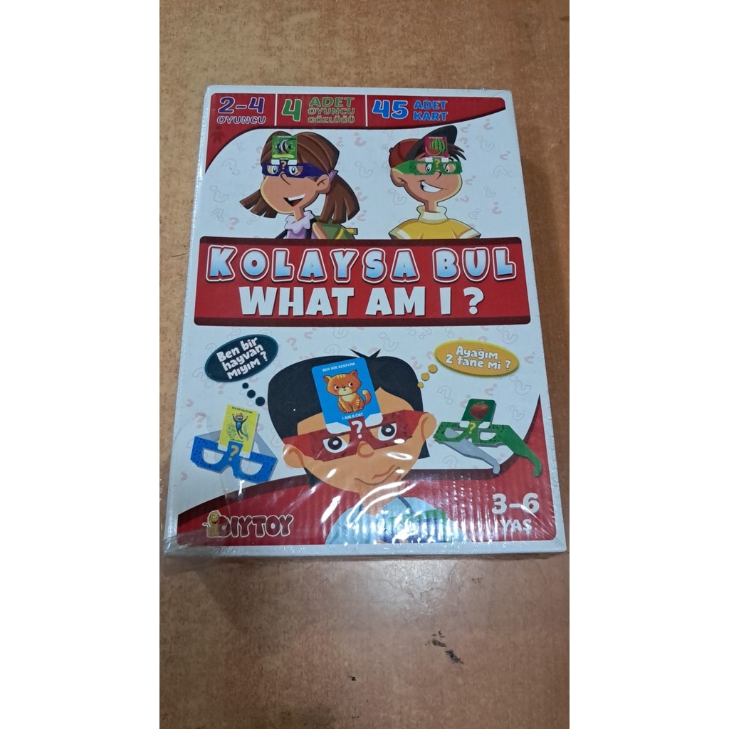 Kolaysa Bul (What Am I ) Eğitici Oyuncak Fiyatı
