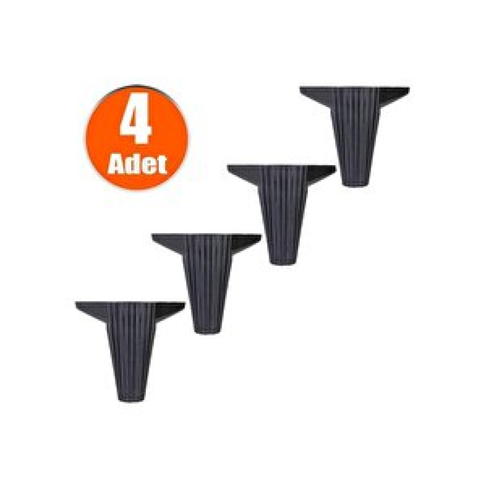Koldoor Mobilya Kanepe Masa Sehpa Dolap Ayağı Siyah Baza Ayak 12 Cm Koltuk Fiyatı