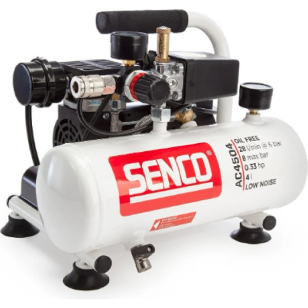 Koldoor Senco Sessiz Mini Kompresör AC4504 Kompresör 4 Litre 8 Bar Hava Kompresörü Fiyatı