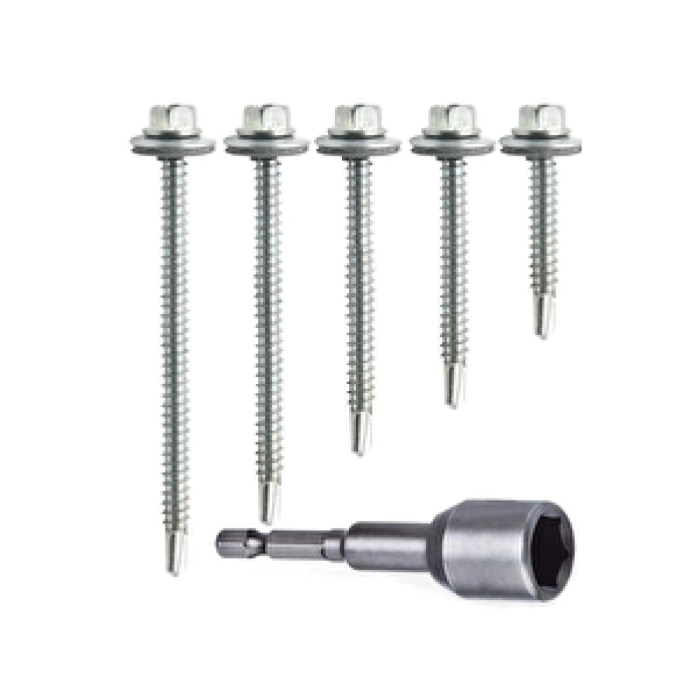Koldoor Trapez Çatı Vidası Matkap Uçlu 5.5x38 Mm 100 Adet Vida, Çivi, Somun Fiyatı