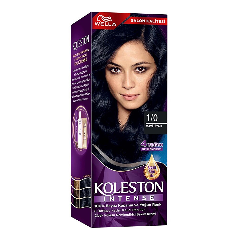 Koleston Natural İntense Saç Boyası 1/0 Mavi Siyah Saç Boyası Fiyatı