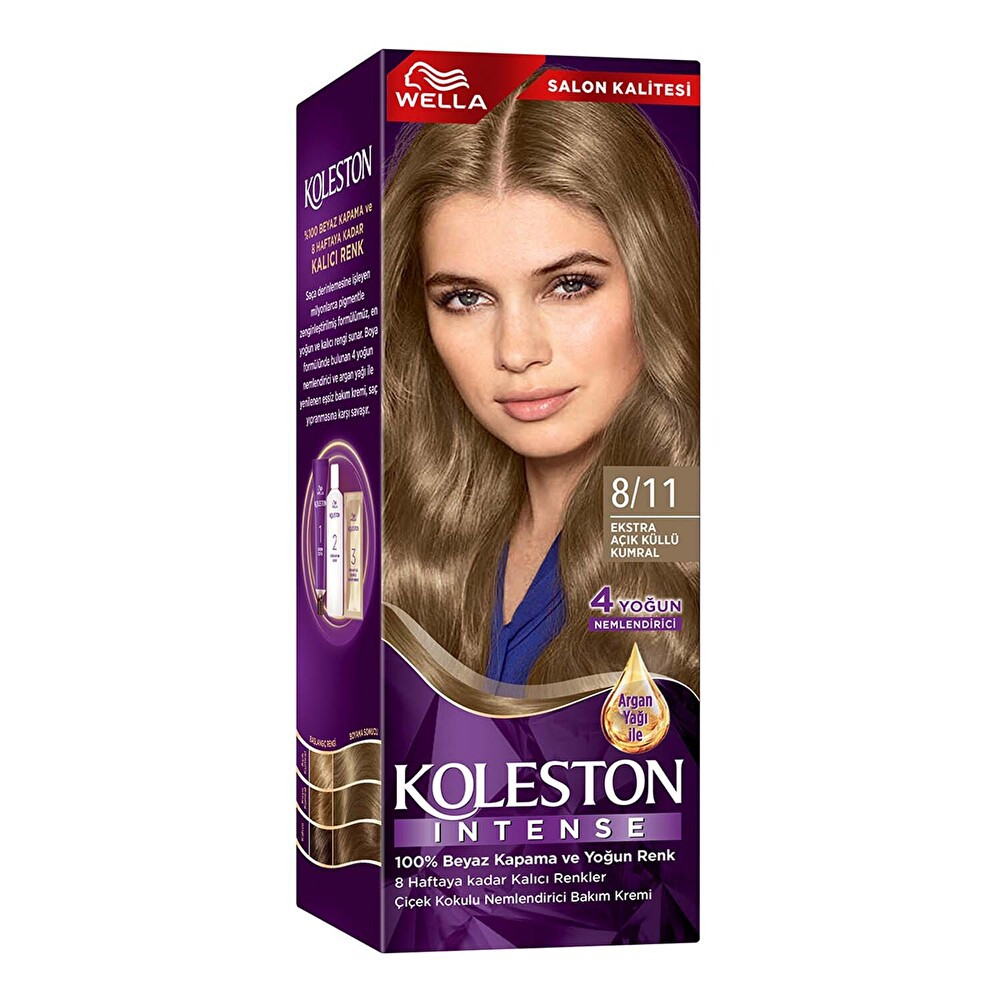 Koleston Natural İntense Saç Boyası 8/11 Extra Açık Küllü Kumral Saç Boyası Fiyatı