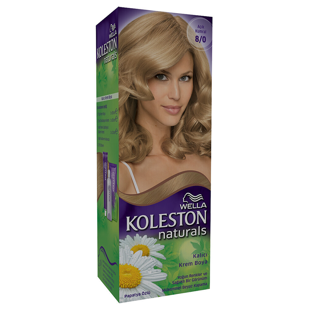 Koleston Naturals Saç Boyası 8/0 Açık Kumral Saç Boyası Fiyatı