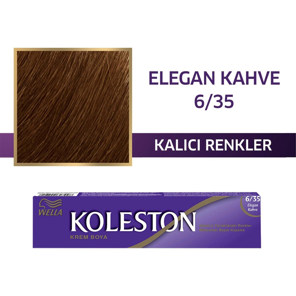 Koleston Saç Boyası Tüp No 6/35 Elegan Kahve Saç Boyası Fiyatı