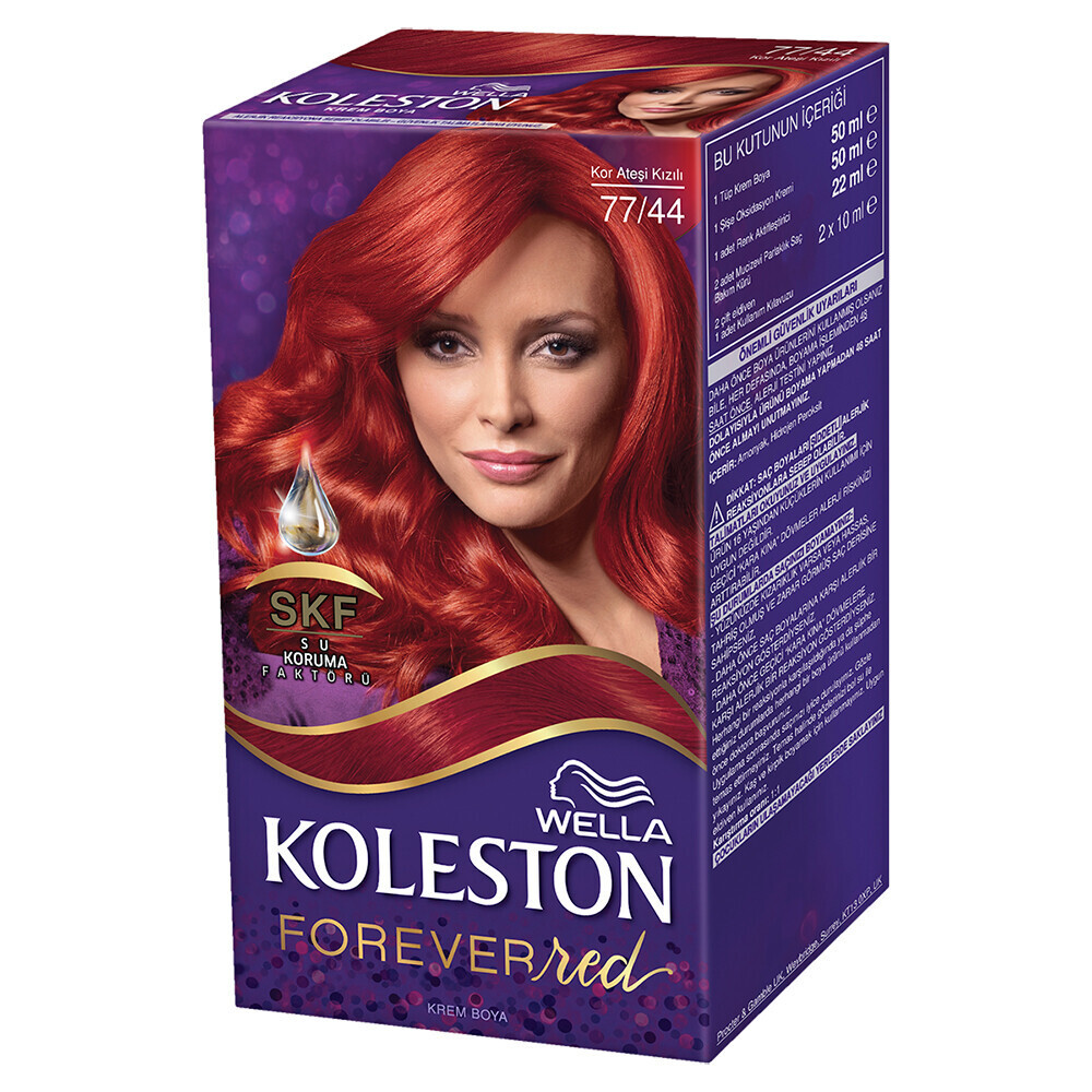 Koleston Set Saç Boyası Özel Kızıllar Serisi 77/44 Kor Ateşi Kızılı Saç Boyası Fiyatı