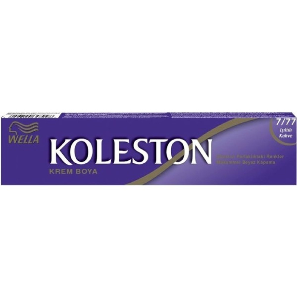 Koleston Tüp Boya 7/77 Işıltılı Kahve x 2 Adet + Sıvı Oksidan 2 Adet Saç Boyası Fiyatı
