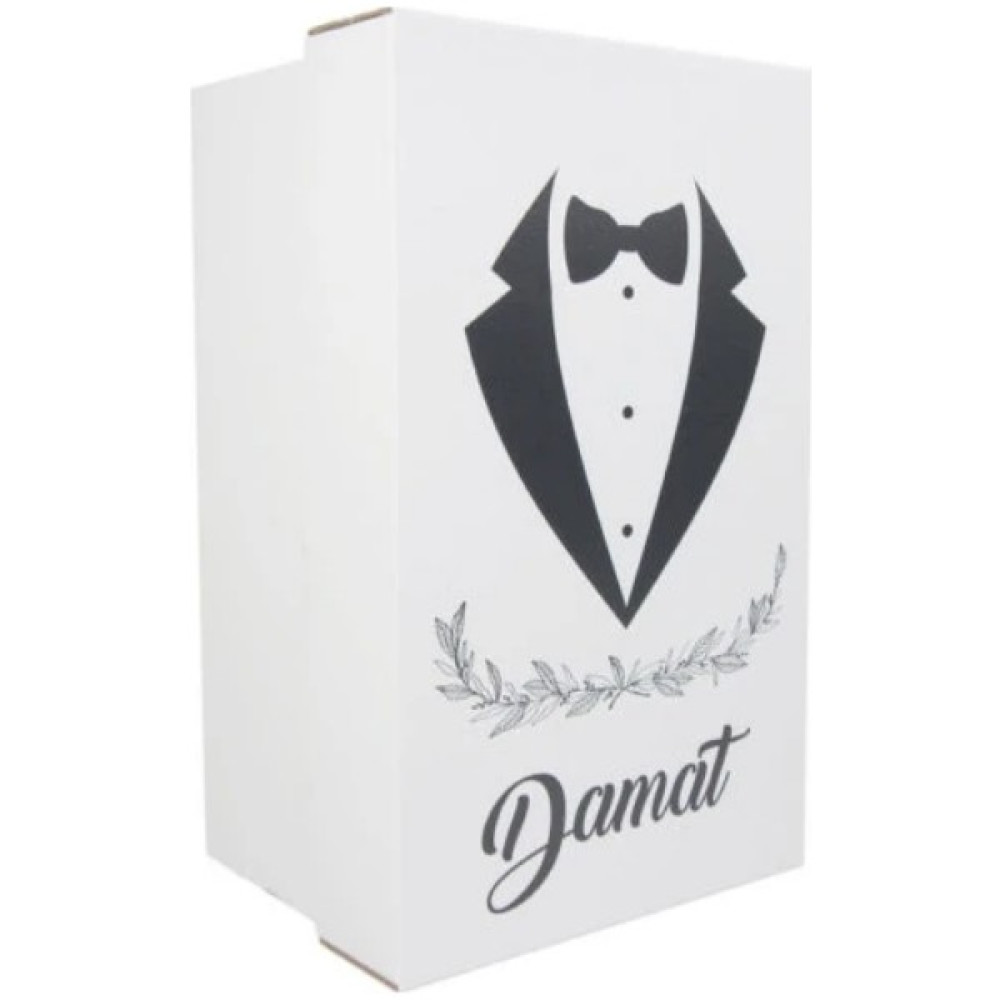 Koli Kolay 37x58x27 cm Damat Çeyiz Kutusu Damat Gelin Nikah Düğün 1 Adet Nalburiye & Hırdavat Fiyatı