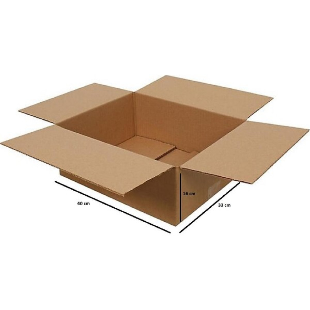 Kolix Tek Oluklu Karton Kutu Koli 33 x 40 x 16 cm Taşınma, Taşıma , Çeyiz Kolisi 10'lu Nalburiye & Hırdavat Fiyatı