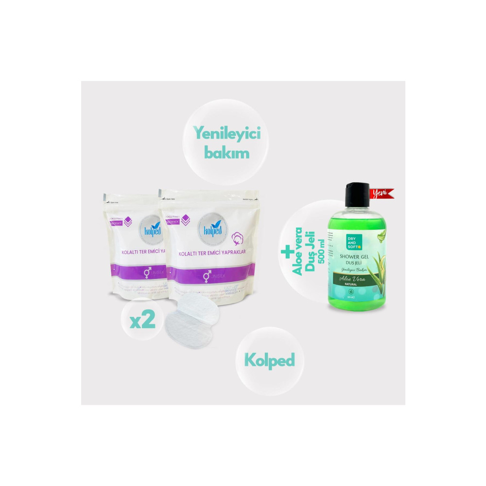 KOLPED Koltuk Altı Pedi Ter Emici Yapraklar 112 Adet (2 PAKET) Deodorantlar Fiyatı