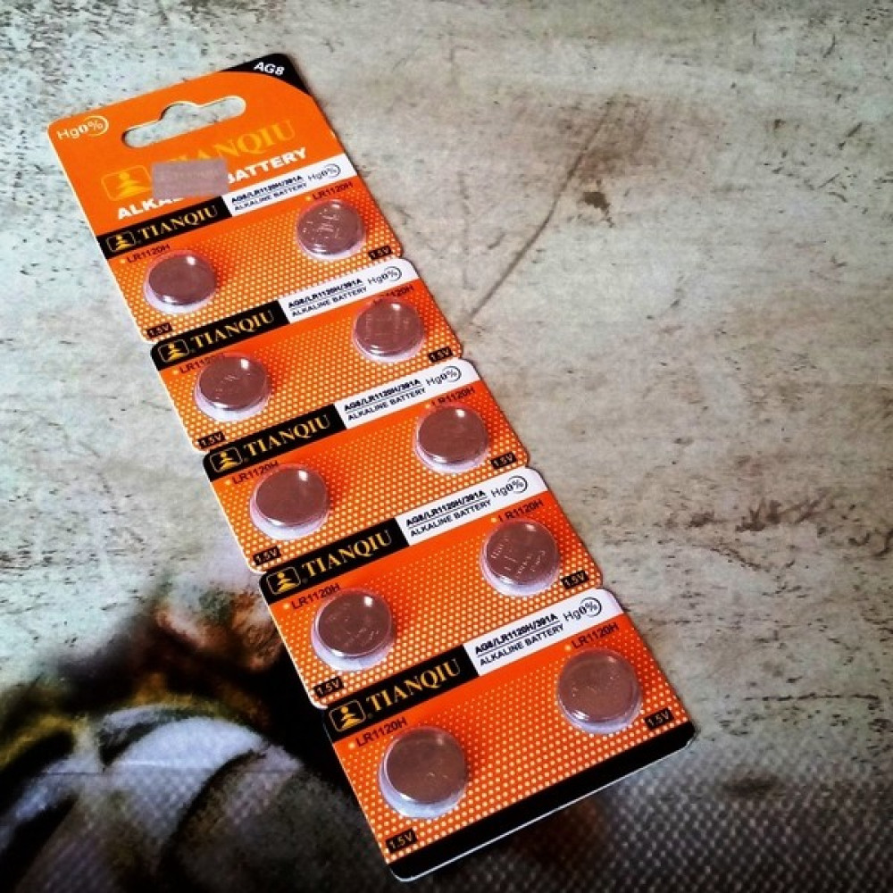 Komax Button Alkalıne Battery Ag Seria Ag 8 Pil LR1120 Pil SR391 Pil 391A Pil Ag8 Pil Saat Pili Yedek Pil - 10' lu Oto Boyaları Fiyatı