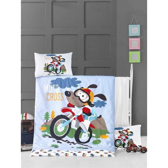 Komfort Home Moto Cross Pamuk Bebek Nevresim Takım Bebek Nevresim Takımı Fiyatı