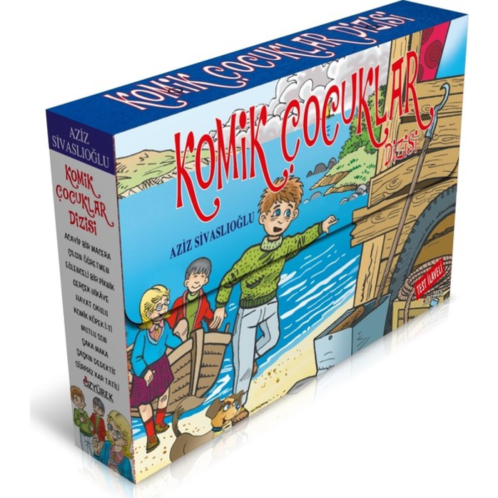 Komik Çocuklar Dizisi Hikaye Seti 2.Sınıf - Aziz Sivaslıoğlu Çocuk Masal Fiyatı